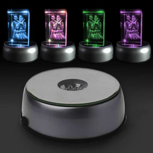 Personalised Gift for Boyfriend Birthday | 3D Crystal with Photo Online - Image 3
