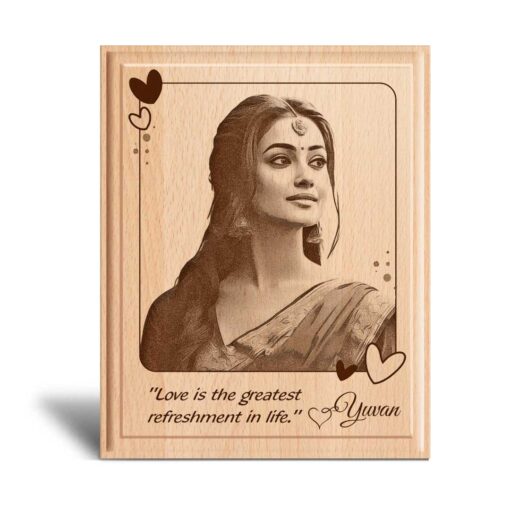 Personalized Wooden Engraved Plaques | Valentines Day Gifts - Image 3